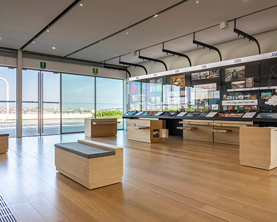 Interactive exhibition space